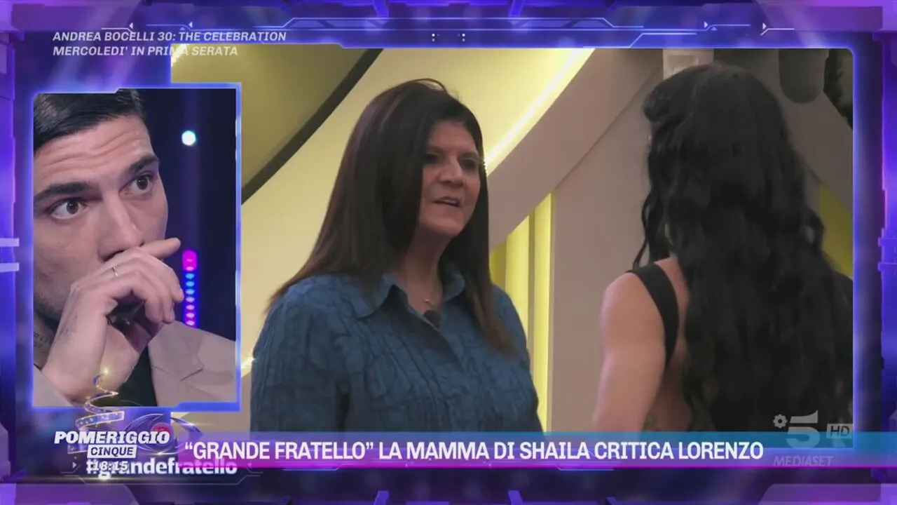 confessioni mamma di shaila su lorenzo spolverato al gf