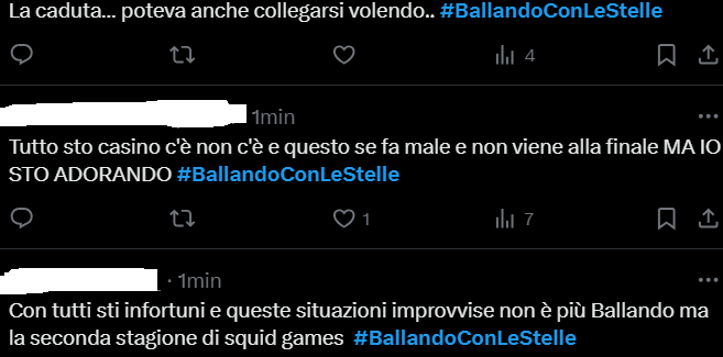 Il web commenta l'assenza di Mariotto a Ballando Con Le Stelle