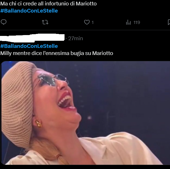 Il web commenta l'assenza di Mariotto a Ballando Con Le Stelle