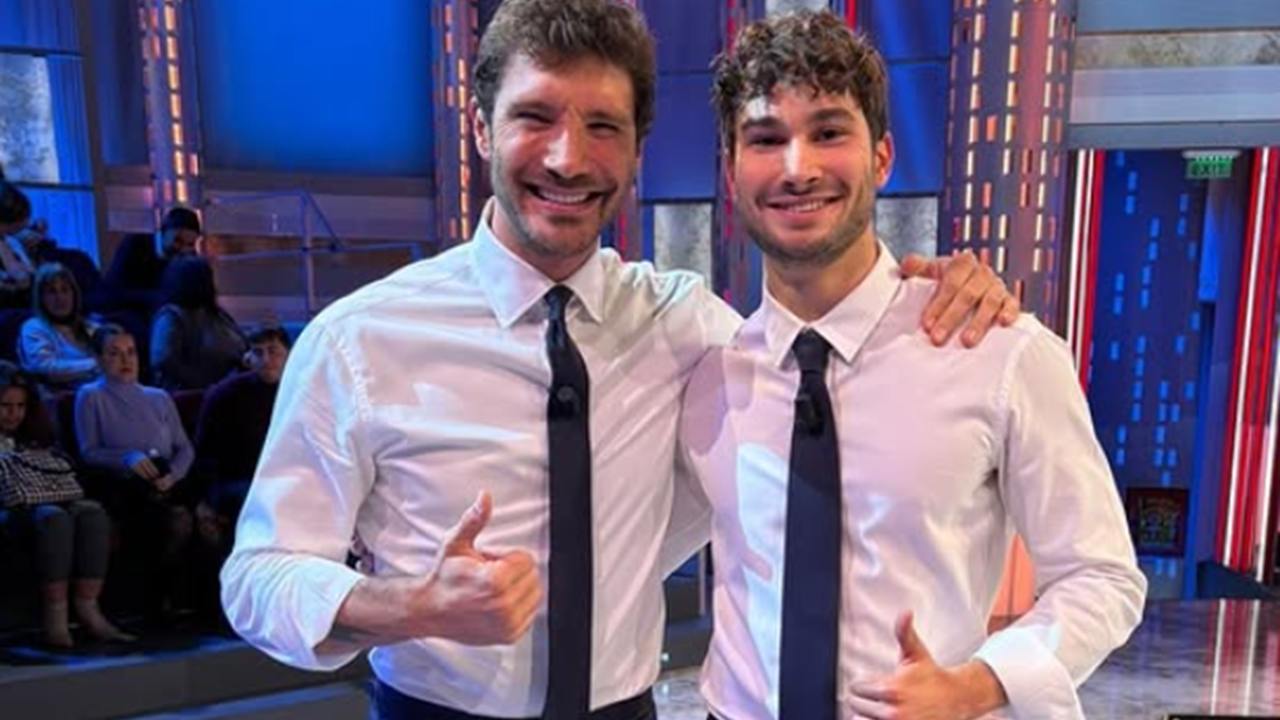 Alec e Stefano De Martino ad Affari Tuoi