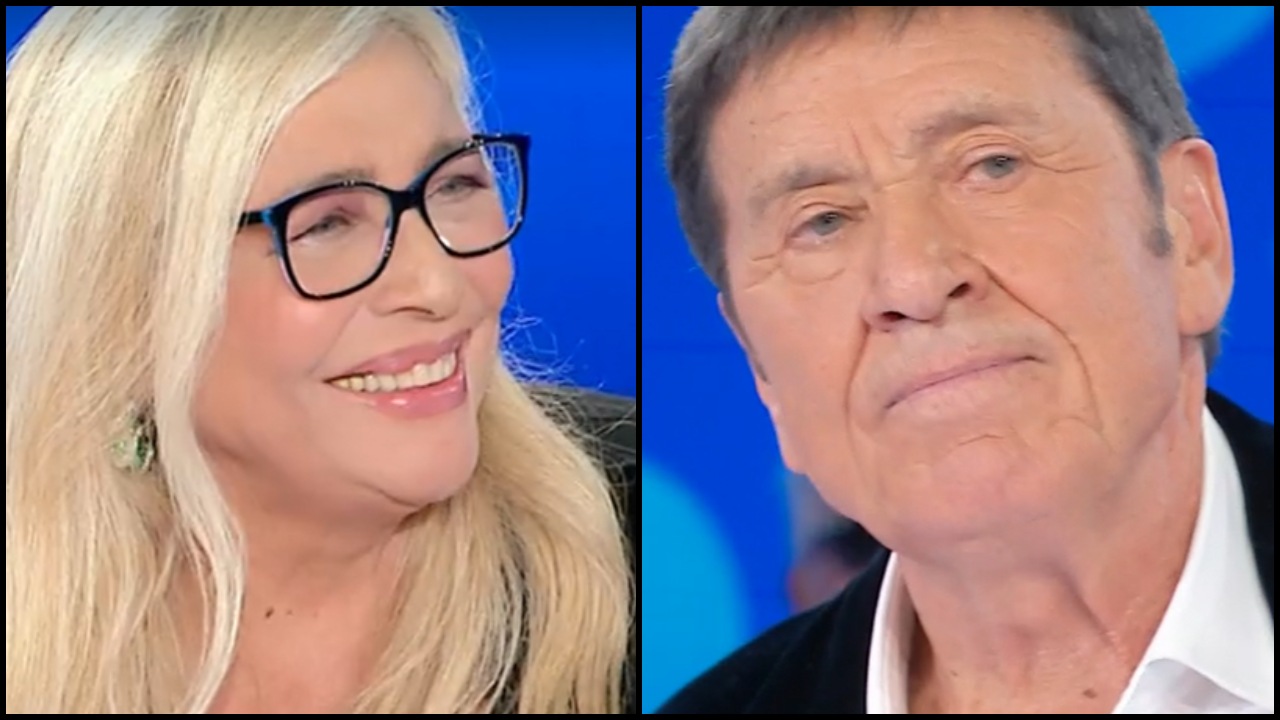 Mara Venier e Gianni Morandi a Domenica In