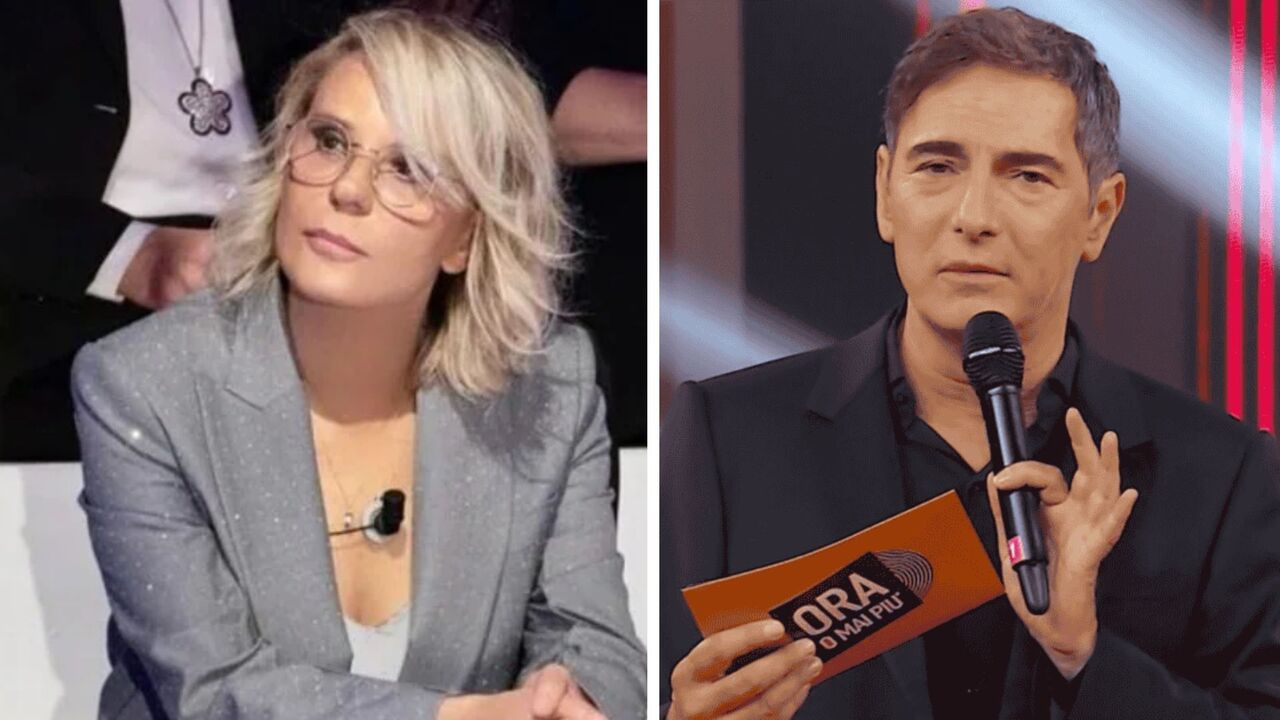 Maria De Filippi a C'è Posta per Te e Marco Liorni a Ora o Mai Più