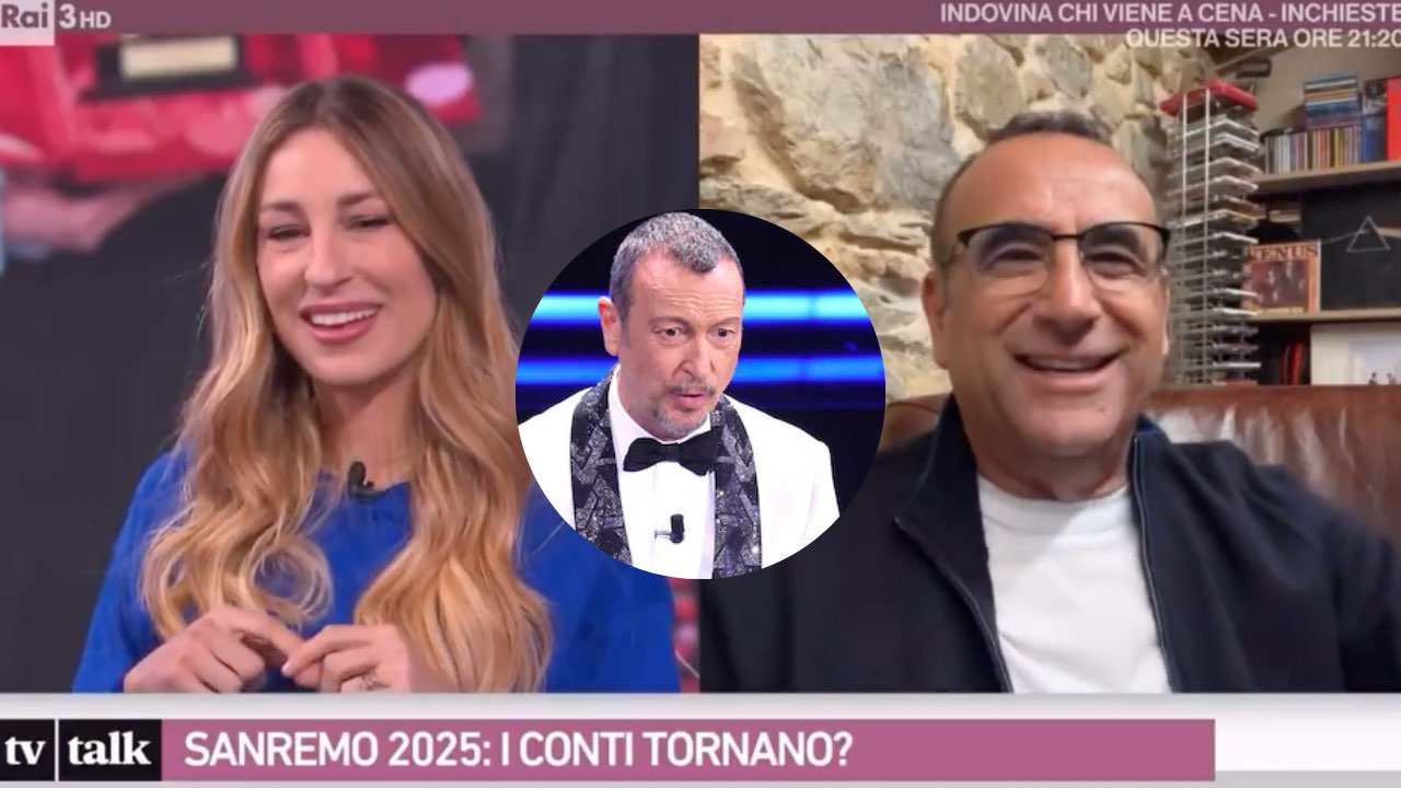 Carlo Conti parla di Sanremo a TvTalk