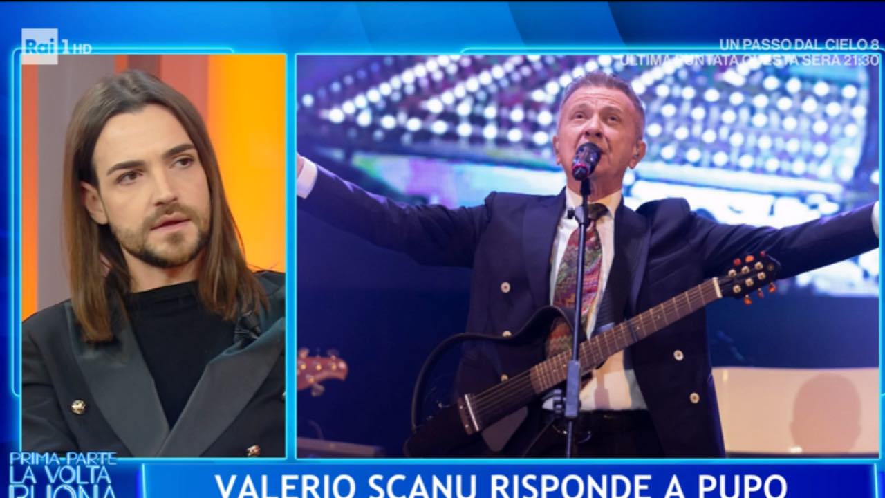 Valerio Scanu contro Pupo a La Volta Buona