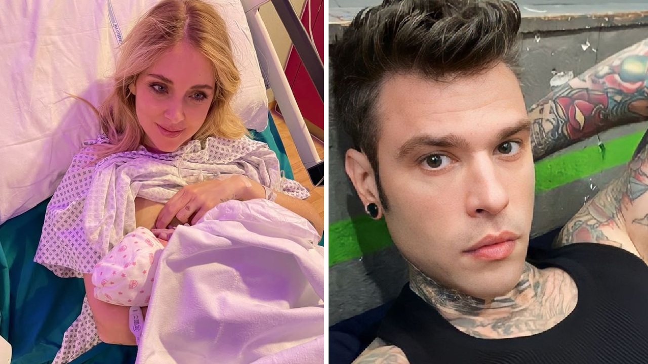 Fedez Chiara Ferragni parto maternità