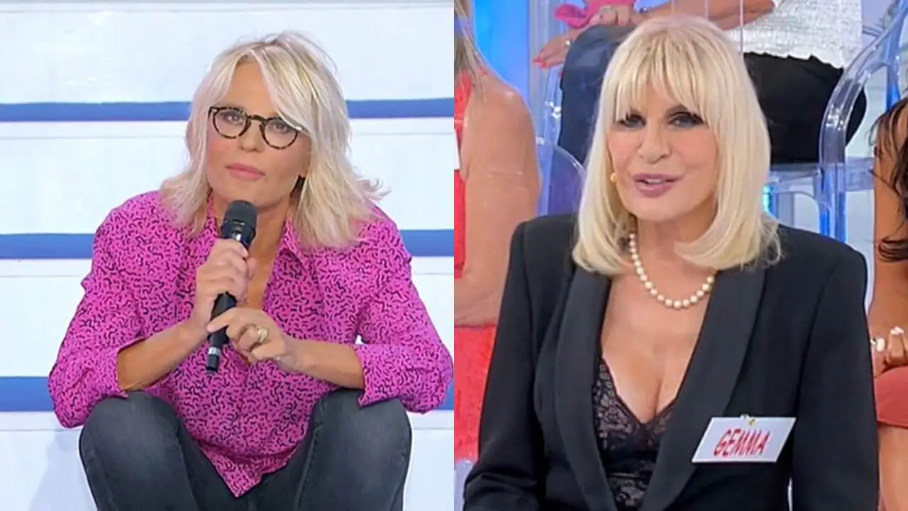 maria de filippi e gemma nella nuova edizione di ued