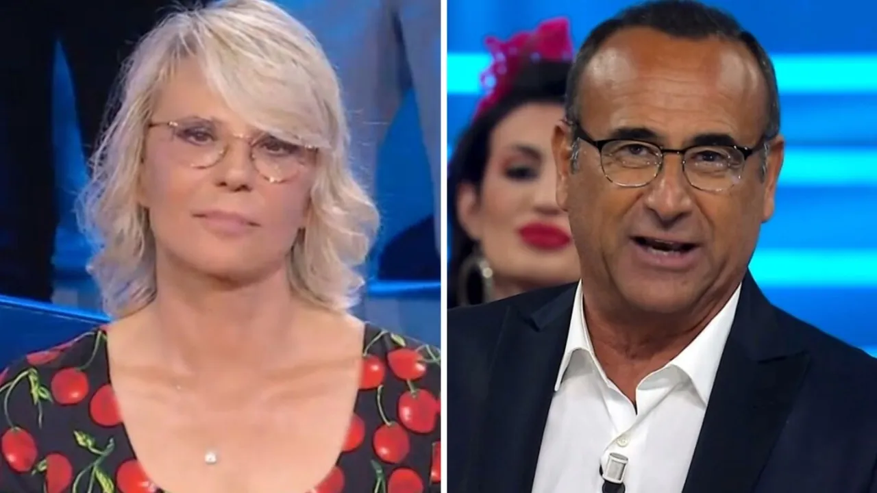 Maria De Filippi due di picche Carlo Conti