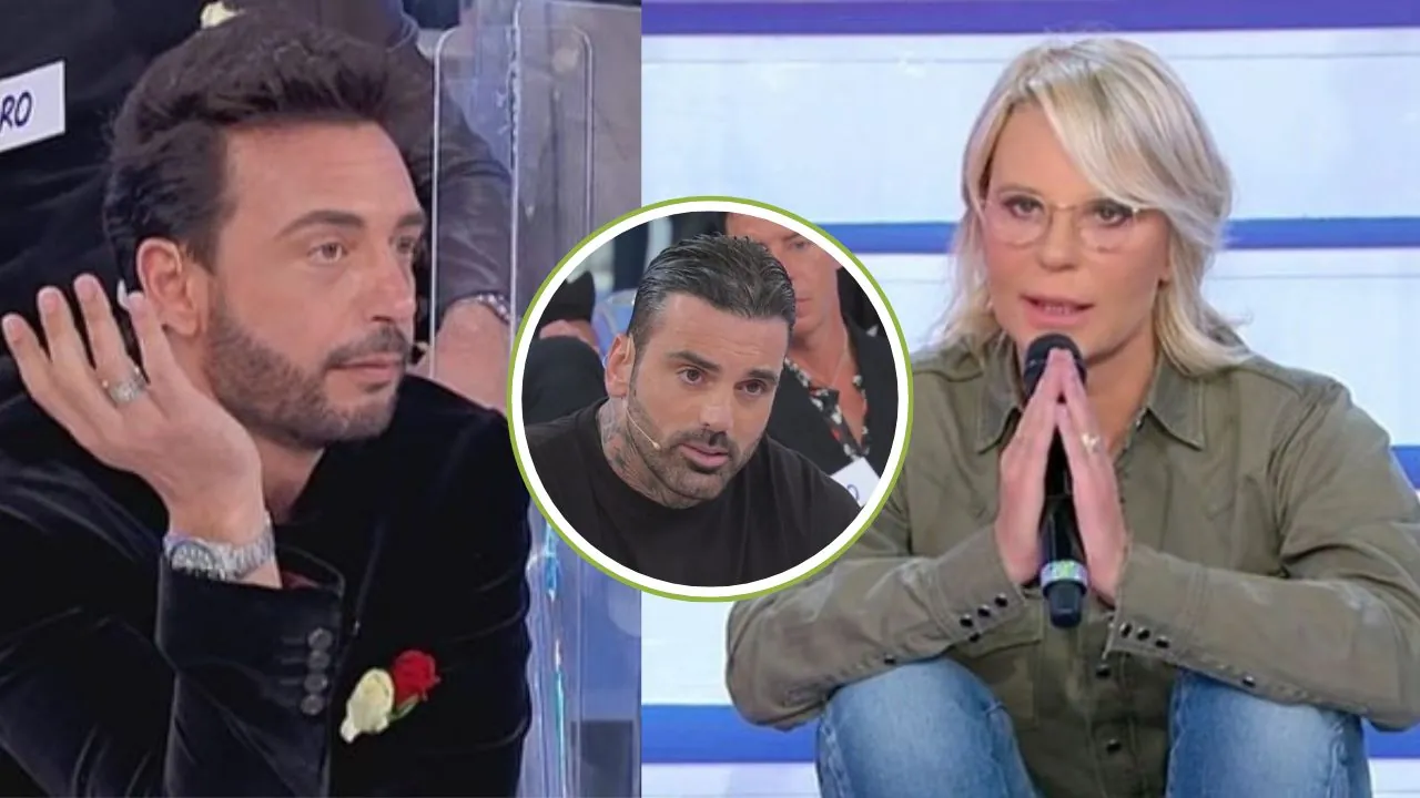 maria de filippi, armando e mario cusitore a uomini e donne