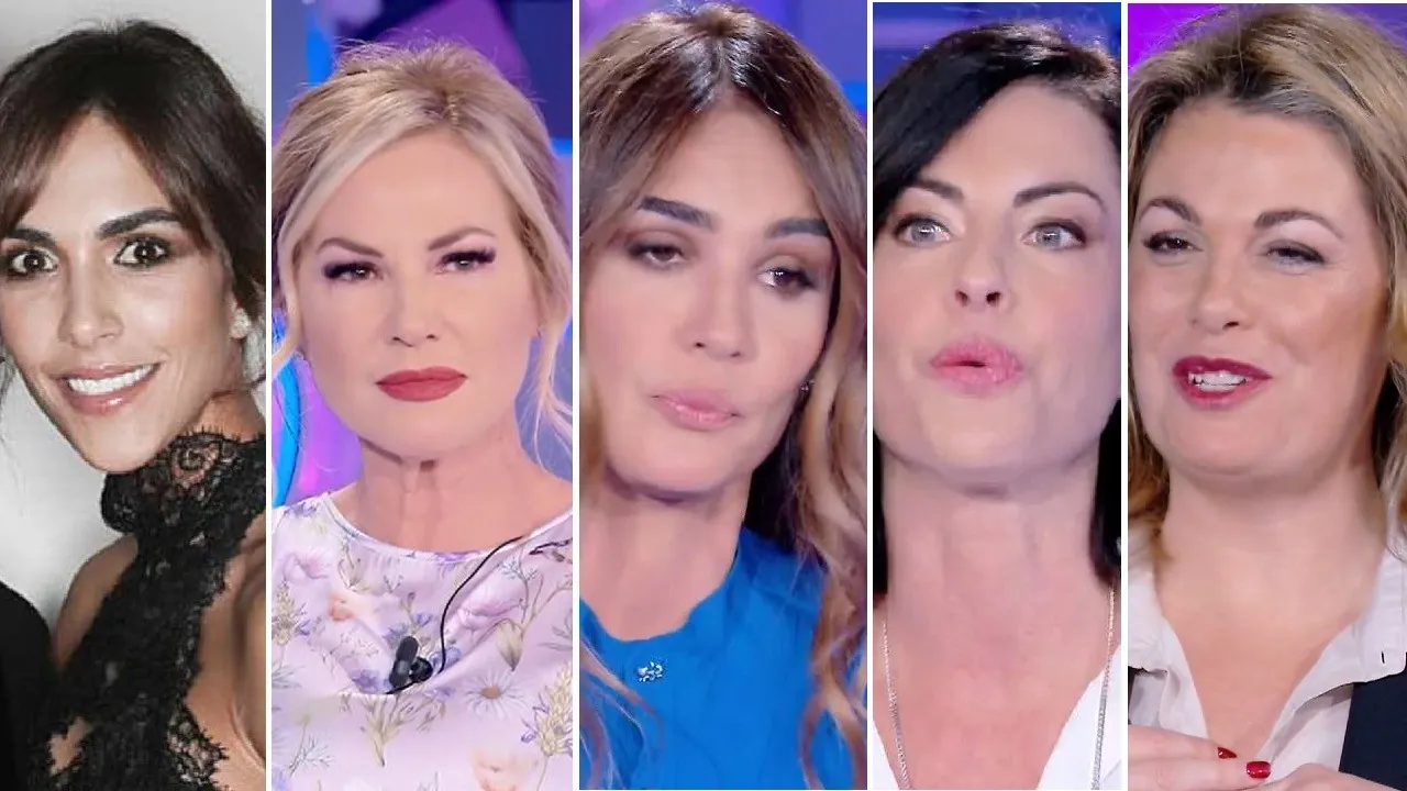 Incontrada Vanessa Federica Panicucci Silvia Toffanin Pamela Camassa collage